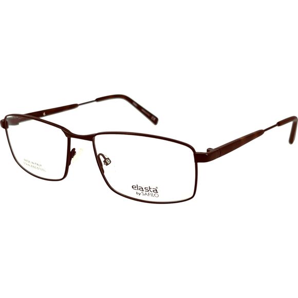 Safilo Elasta E7235 Mens Eyeglass Frame 0003 Matte Black - Picture 1 of 6